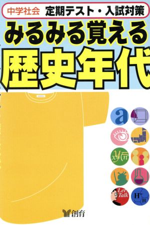 中学社会 みるみる覚える歴史年代