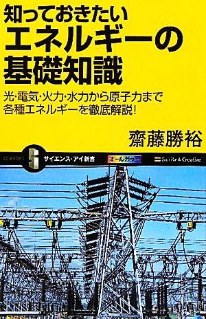 知っておきたいエネルギーの基礎知識 光・電気・火力・水力から原子力まで各種エネルギーを徹底解説！ サイエンス・アイ新書