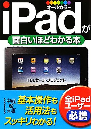 iPadが面白いほどわかる本 中経の文庫