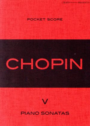 POCKET SCORE CHOPIN Piano sonatas