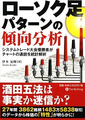 ローソク足パターンの傾向分析システムトレード大会優勝者がチャートの通説を統計解析現代の錬金術師シリーズ96