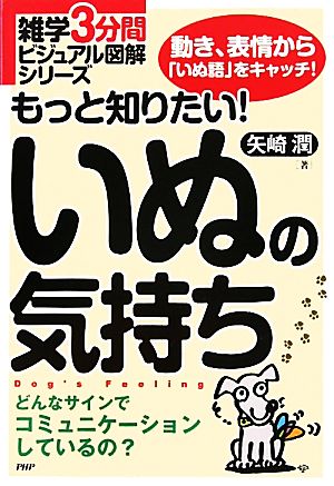 もっと知りたい！いぬの気持ち 雑学3分間ビジュアル図解シリーズ