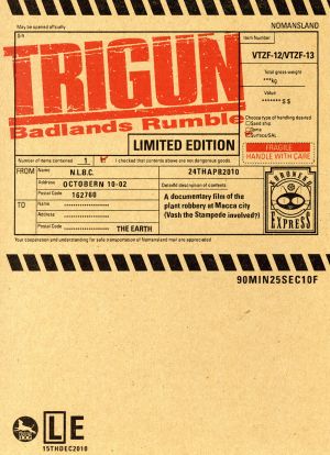 劇場版トライガン「TRIGUN Badlands Rumble」(Blu-ray Disc) 新品DVD