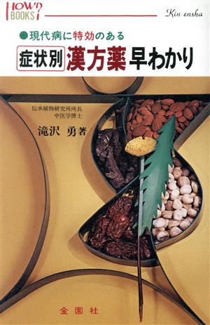 漢方薬早わかり 症状別 現代病に特効のある