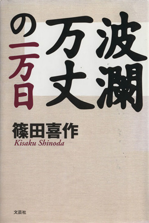 波瀾万丈の一万日