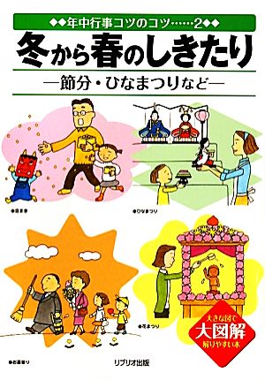 冬から春のしきたり-節分・ひなまつりなど 大図解大きな図で解りやすい本 年中行事コツのコツ2