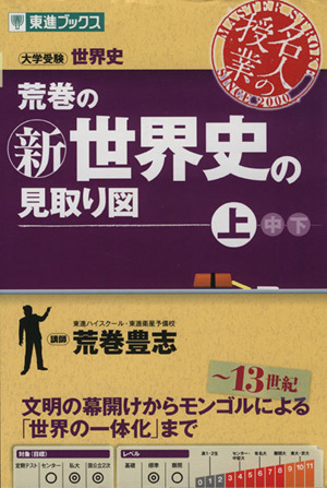 名人の授業 荒巻の新世界史の見取り図 ～13世紀(上巻) 大学受験 世界史