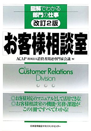 お客様相談室 図解でわかる部門の仕事