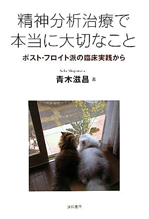 精神分析治療で本当に大切なこと ポスト・フロイト派の臨床実践から