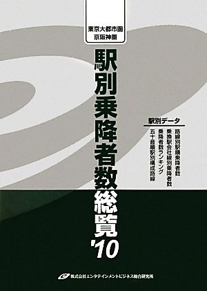 東京大都市圏・京阪神圏 駅別乗降者数総覧('10)