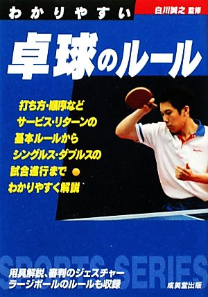 わかりやすい卓球のルール(2011) SPORTS SERIES