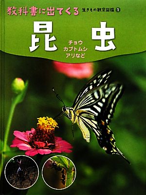 昆虫 チョウ・カブトムシ・アリなど 教科書に出てくる生きもの観察図鑑1