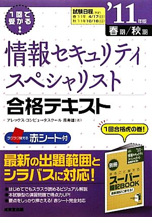 1回で受かる！情報セキュリティスペシャリスト合格テキスト('11年版)