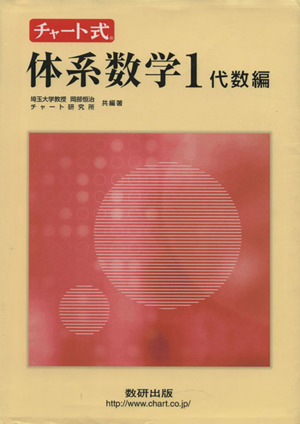 中高一貫教育をサポートする チャート式体系数学(1 代数編)