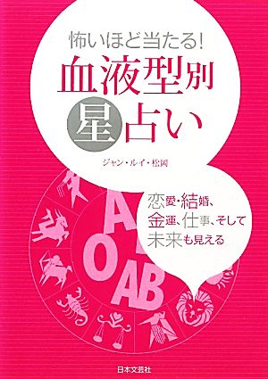 怖いほど当たる！血液型別星占い