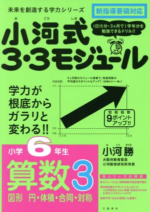 小河式3・3モジュール小6算3