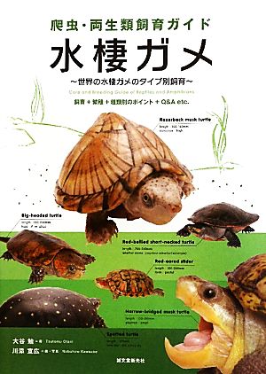 爬虫・両生類飼育ガイド 水棲ガメ世界の水棲ガメのタイプ別飼育 飼育+繁殖+種類別のポイント+Q&A etc.