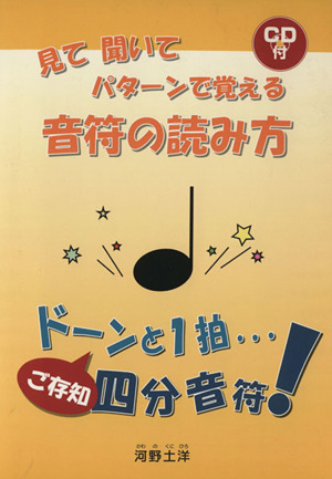 見て聞いてパターンで覚える 音符の読み方