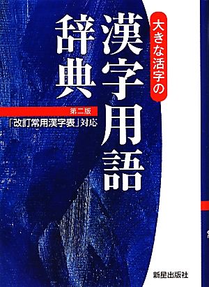 大きな活字の漢字用語辞典 改訂常用漢字表対応