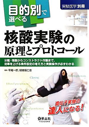 目的別で選べる核酸実験の原理とプロトコール 分離・精製からコンストラクト作製まで、効率を上げる条件設定の考え方と実験操作が必ずわかる