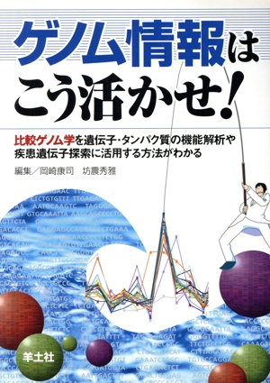 ゲノム情報はこう活かせ！ 比較ゲノム学を遺伝子・タンパク質の機能解析や疾患遺伝子探索に活用する方法がわかる