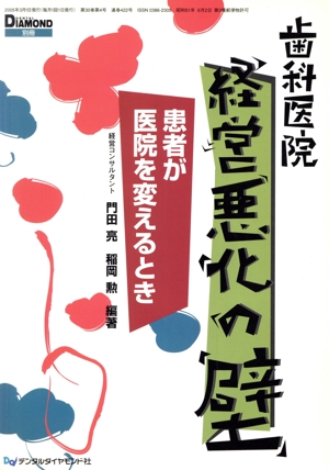 歯科医院経営悪化の壁 患者が医院を変えるとき