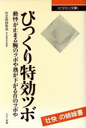 びっくり特効ツボ 動悸が止まる腕のツボや熱が下がる首のツボや