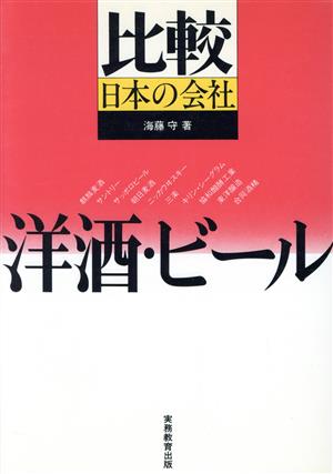 洋酒・ビール 比較日本の会社