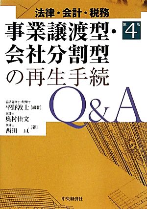 事業譲渡型・会社分割型の再生手続Q&A