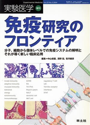 免疫研究のフロンティア 分子,細胞から個体レベルでの免疫システムの解明とそれが導く新しい臨床応用