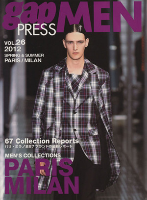 gap press MEN 2012春夏