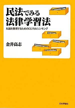 民法でみる法律学習法 知識を整理するためのロジカルシンキング