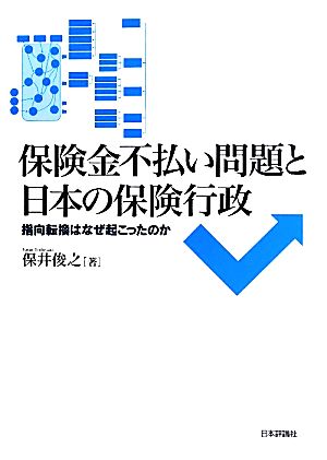 保険金不払い問題と日本の保険行政 指向転換はなぜ起こったのか