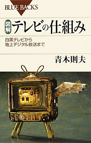 図解・テレビの仕組み 白黒テレビから地上デジタル放送まで ブルーバックス