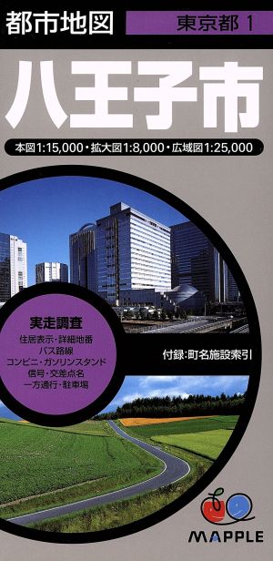 都市地図 東京都1 八王子市