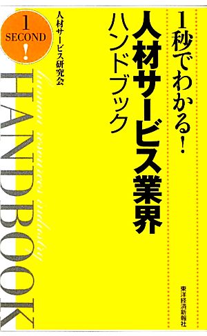 1秒でわかる！人材サービス業界ハンドブック