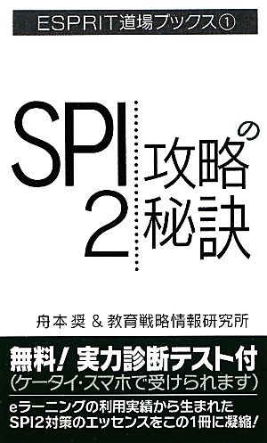SPI2攻略の秘訣ESPRIT道場ブックス1