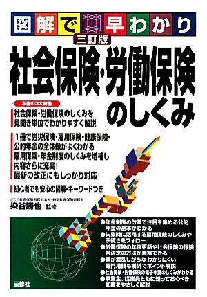 図解で早わかり 社会保険・労働保険のしくみ 3訂版