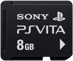 PlayStation vita  本体、メモリーカード8GB