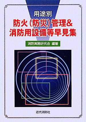 用途別防火管理&消防用設備等早見集