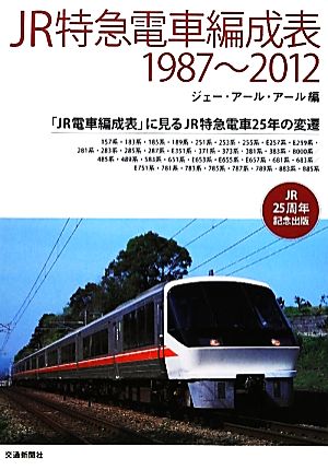 JR特急電車編成表 1987～2012