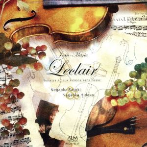 ルクレール:2つのヴァイオリンのためのソナタ集