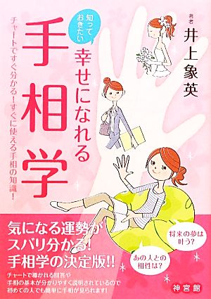 知っておきたい幸せになれる手相学チャートですぐ分かる！すぐに使える手相の知識！