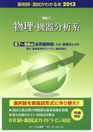 薬剤師 国試がわかる本(2013 1) 物理・機器分析系