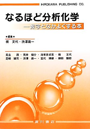 なるほど分析化学 数字となかよくする本