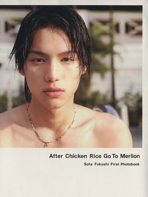 After Chicken Rice Go To Merlion 福士蒼汰ファースト写真集TOKYO NEWS MOOK300号