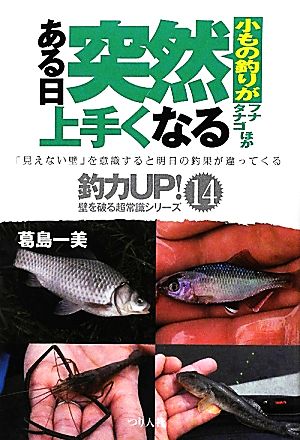 小もの釣りがある日突然上手くなる フナ・タナゴほか-「見えない壁」を意識すると明日の釣果が違ってくる 釣力UP！壁を破る超常識シリーズ14