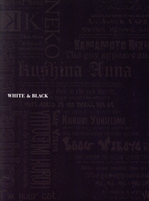「K」Image Blu-ray WHITE&BLACK(Blu-ray Disc)