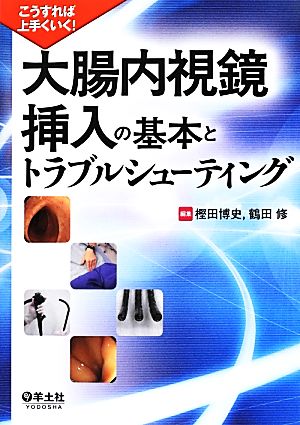 大腸内視鏡挿入の基本とトラブルシューティング こうすれば上手くいく！