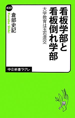 看板学部と看板倒れ学部大学教育は玉石混交中公新書ラクレ